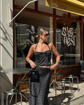 Summer Dress 2-Piece Set Women's Sexy Polka Dot Top Casual Maxi Skirts Sets Casual Party Vacation Y2k Female Dress Set