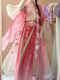 Olive Girl Red Embroidered Hanfu Dress for Ren Faire 2026 Garden Wedding Fairycore Photoshoot S-L XS-3XL Plus Size Embroidered Flowing Sleeve Romantic Cottagecore Editorial Not Costume Ren Faire Dress Chinese Heritage Fashion Women