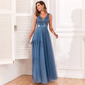 Sexy Prom Bridesmaid Dresses for Women Elegant Mesh Birthday Evening Party Dress Woman Maxi Sequin Summer Dress Vestidos