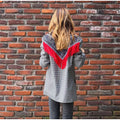 Women Bandana Print Blazer Jacket Triangle Scarf Tassel Fringe Back Loose Suit Coat 2026 Fashion Casual Office Lady Chic Jacket