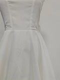 Sexy Hotsweet Mini Dress for Women Square Collar Sleeveless Slimming High Waist Spliced Bowknot Dresses Female New