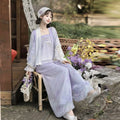 Olive Girl White Hanfu Dress 2026 S-L XS-3XL Plus Size Hanfu Chinese Dress Traditional Chinese Clothing Chinese Heritage Fashion Women