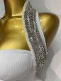 Women Luxury Birthday Dress Sexy Backless Beading A Line Bandage Dress 2025 Knitted Celebrity Elegant Evening Club Party Outfit
