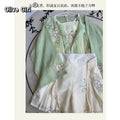 Olive Girl Green Hanfu Dress 2026 S-L XS-3XL Plus Size Hanfu Chinese Dress Traditional Chinese Clothing Chinese Heritage Fashion Women