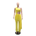 Summer See Through Mesh Jumpsuit Women One Shoulder Irregular Overlay Tassel Midnight Clubwear Party One Piece Jumpsuit