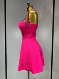 Women Luxury Birthday Dress Sexy Backless Beading A Line Bandage Dress 2025 Knitted Celebrity Elegant Evening Club Party Outfit