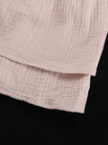 Casual Ruffle Women Two Piece Set V Neck Flare Sleeve Lace Top Short Skirt for Vacation Daily Wear Fashion Summer