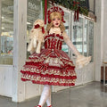 Olive Girl White Romantic Lolita Dress for Ren Faire 2026 Fairycore Photoshoot Everyday Wear S-XL XS-3XL Plus Size Romantic Cottagecore Garden Party Editorial Not Costume Lolita Dress Chinese Heritage Fashion Women