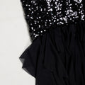 Sexy Sparkly Sequin Patchwork Bodycon Dresses for Woman Ruffle Tassel Dress Female Party Clubwear Long Birthday Outfits
