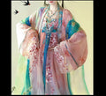 Olive Girl Red Embroidered Hanfu Dress for Ren Faire 2026 Garden Wedding Fairycore Photoshoot Everyday Wear S-L XS-3XL Plus Size Chinese Heritage Fashion Women