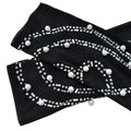 Women Long Sleeve Birthday Dresses Sexy Hot Diamond Process Pearl Beading Sexy See Through Dress Party Club Night Dress