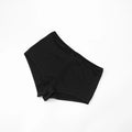 Summer 2 Piece Set Women Simple Trend Slash Neck Mid Sleeve Crop Tops+Shorts+Foot Cover Matching Streetwear Outfits