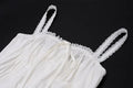 Elegant Lace Corset Casual White Short Ballet Dress Square Collar A-line Bandage Mini Dresses Sweet Y2K Black 2025 Summer New In