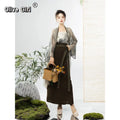 Olivegirl Original Song Dynasty Hanfu Dress Women's Clothes Chinese Spring Summer Autumn Styles Cosplay