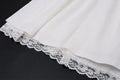 Elegant Lace Corset Casual White Short Ballet Dress Square Collar A-line Bandage Mini Dresses Sweet Y2K Black 2025 Summer New In