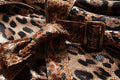 High Quality Winter New Snake Print Coat Women Sexy Belt Slim Patent Leather Washed Coats Female Elegant Fashion Party Clothing