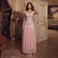 Solid Fashion Diamond Flying sleeve Bandage Long Dresses for Women Pink Sleeveless Patchwork Tunic Dress Female Autumn