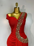Women Sexy Off Shoulder Shining Diamond Bodycon Bandage Dress 2026 Celebrity Elegant Evening Luxury Club Party Dresses