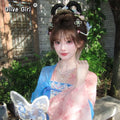 Olive Girl Hanfu Dress 2026 S-L XS-3XL Plus Size Hanfu Chinese Dress Traditional Chinese Clothing Chinese Heritage Fashion Women