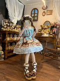 Olivegirl Lolita Dress Original Genuine Thin Colorful Cute Jsk Lolita Princess Dress Birthday Party Cosplay Women's Clothing