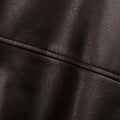Original High-quality 2026 New Style Women's Leather-effect Blazer with A Stand-up Collar, for Ladies.