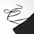 Solid Two Piece Set  for Women Halter Sleeveless Top High Waist Temperament Long Skirt Sets Female