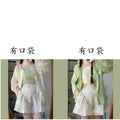 Olive Girl Green Hanfu Dress 2026 S-L XS-3XL Plus Size Hanfu Chinese Dress Traditional Chinese Clothing Chinese Heritage Fashion Women