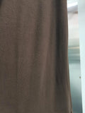 Solid Two Piece Set for Women Slash Neck Irregular Hem Long Sleeve Top High Waist Straight Pant Casual Suit Female