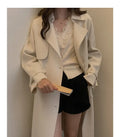 White Lace Knitted Cardigan for Women Elegant V Neck Button Sweater Cardigans Knitwears New Winter Autumn Clothing Black Jumpers