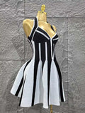 Women Sexy Halter Backless Bandage A-Line Mini Dress Everyday Wear Celebrate Vacation Evening Party Dress