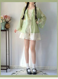 Olive Girl Green Hanfu Dress 2026 S-L XS-3XL Plus Size Hanfu Chinese Dress Traditional Chinese Clothing Chinese Heritage Fashion Women