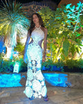 Sexy Hollow-out Crochet Dress Women Fashion Solid Sleeveless Backless Halter Maxi Dresses 2026 Summer Lady Vacation Lace Robe