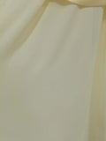Solid Three Piece Set for Women Square Collar Sleeveless Top with Shawl Sheer Mesh Long Skirt Sexy Outfit Female