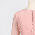 Women's Irregular Pleated Patchwork Fashion Long Flare Sleeve Waist Cinching Midi Dresses 2026 New Female Clothing