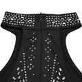 Shiny Luxury Diamonds Sleeveless Bodycon Long Jumpsuits Women Sheer Mesh Sexy Festival Party Evening Wedding Overalls