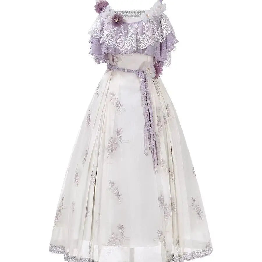 Olive Girl Romantic Dress for Garden Wedding 2026 Fairycore Photoshoot Everyday Wear S-XL XS-3XL Plus Size Romantic Cottagecore Garden Party Editorial Not Costume Dress Chinese Heritage Fashion Women
