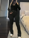 Fitness Women's Set Full Sleeve Jacket and Jogger Pants Suit  Autumn winter Active Two 2Piece Sets Outfits Tracksuit
