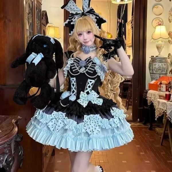 Olive Girl Romantic Lolita Dress Fairycore 2026 S-XL XS-3XL Plus Size Romantic Editorial Not Costume Lolita Dress Chinese Heritage Fashion Women