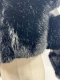 Solid Temperament Fur Coats For Women Lapel Long Sleeve Patchwork Zipper Slimming Jackets Female Fashion Style New