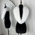 Elegant Faux Fur Coats Women's Warm Puffy Slim Long-Sleeve Collared Cardigan Winter Fashion High-Street Women Outwear