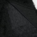 Women Black Feathers Fur Patchwork Bodycon Long Dress Sexy Irregular Flying Sleeveless Elegant Birthday Evening Party Gown