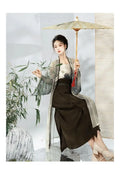 Olivegirl Original Song Dynasty Hanfu Dress Women's Clothes Chinese Spring Summer Autumn Styles Cosplay