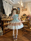 Olivegirl Lolita Dress Original Genuine Thin Colorful Cute Jsk Lolita Princess Dress Birthday Party Cosplay Women's Clothing