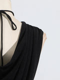 Sexy Bodycon Evening Maxi Dress for Women Halter Sleeveless High Waist Spliced Sequined Backless Ceremony Dresses Female New