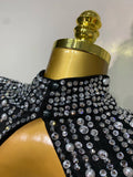 Women Sexy Long Sleeve Luxury Diamonds Maxi Long Bodycon Dresses Celebrity Elegant Red Carpet Show Evening Party Birthday Dress