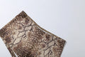 Snake Pattern Print 2 Piece Set Woman Halter Backless Crop Tops+Skinny Peach Hip Shorts Hot Girls Sexy Fashion Suits