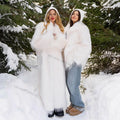 2026 Winter Furry Faux Fur Coat Long Women Luxury Brand Tassels Fluffy Fur Jacket Female Streetwear Super Warm Overcoat