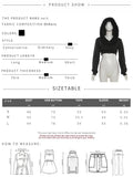 Furry Patchwork Jacket Women Hooded Autumn Trend Zip Super Short Full Sleeve Simple Wild Gothic Punk Street Club Coat