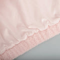 Pink Short Fur Jacket Coat For Women Autumn Winter Casual Stand Collar Pocket Loose Fashion Long Sleeve Jacket Top Female