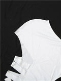 Sexy Hollow Maxi Summer Dress Women Black White Night Club Birthday Dress For Woman Long Bodycon Party Evening Dresses Vestidos